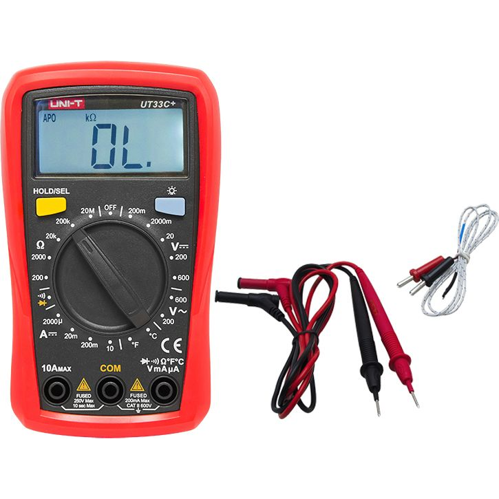 UNI-T Multiméter Mérőműszer  Ut33C+ (5019#)