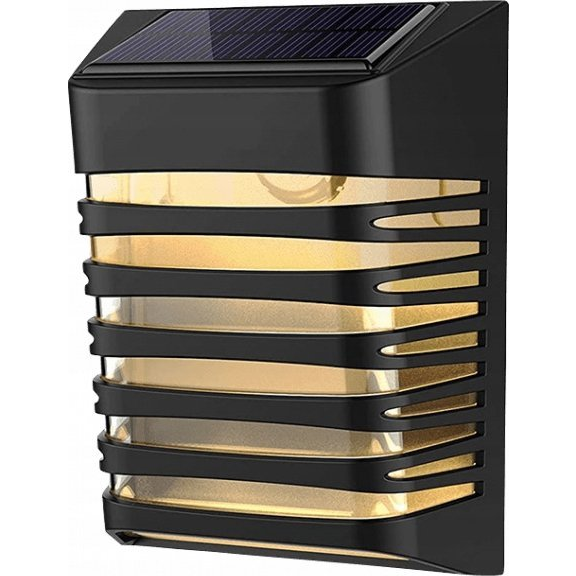 LED Lámpatest Fali Napelemes Beépített Alkonykapcsoló Természetes Fehér Ip65 Ecolight