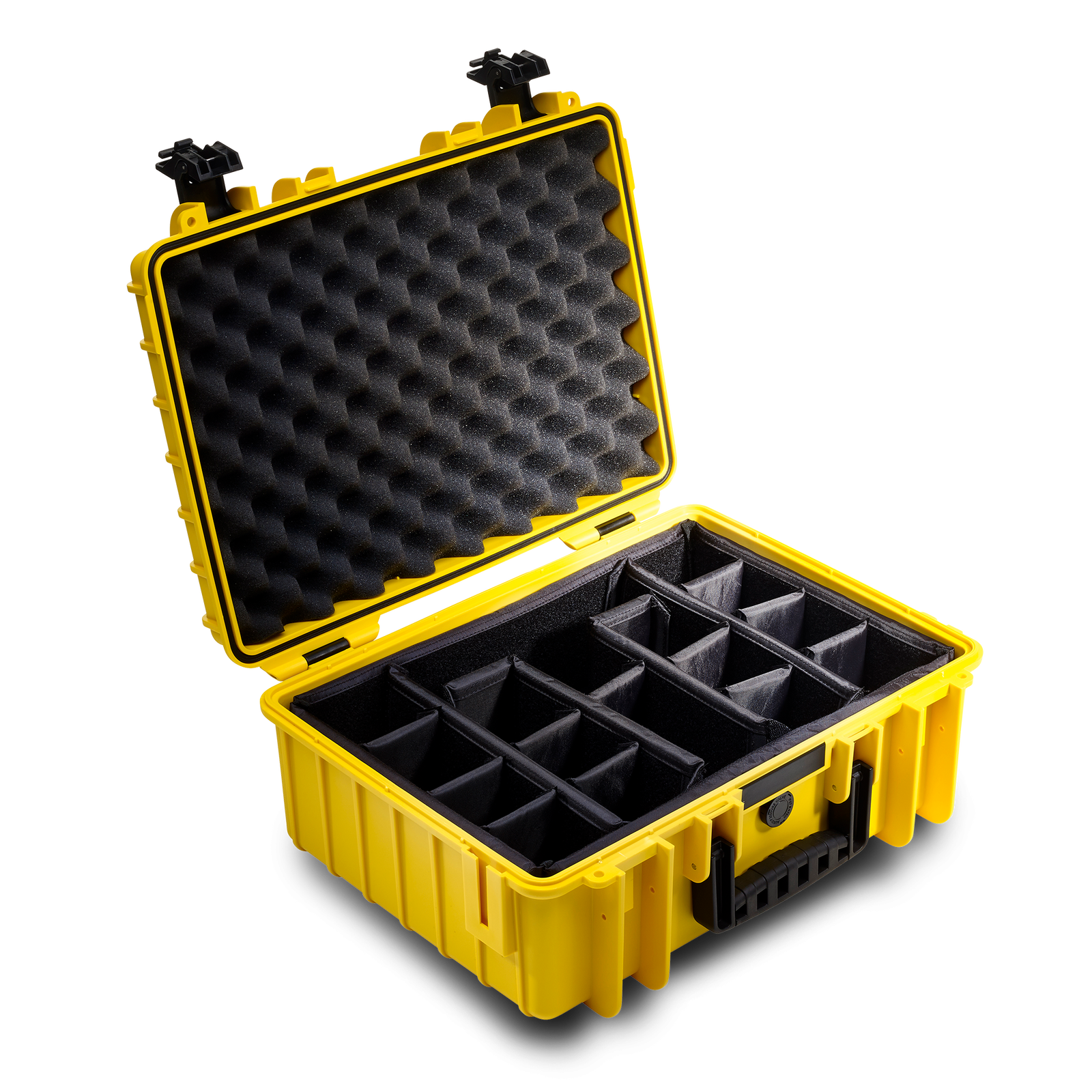 B&W Type 5000 Fotós bőrönd elválasztókkal - Sárga (5000/Y/RPD)