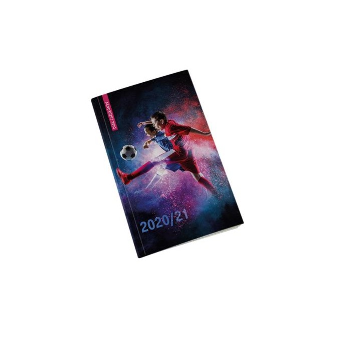 Realsystem 125 x 205mm Diák zsebkönyv heti beosztással - Foci (TA20-5313-64)