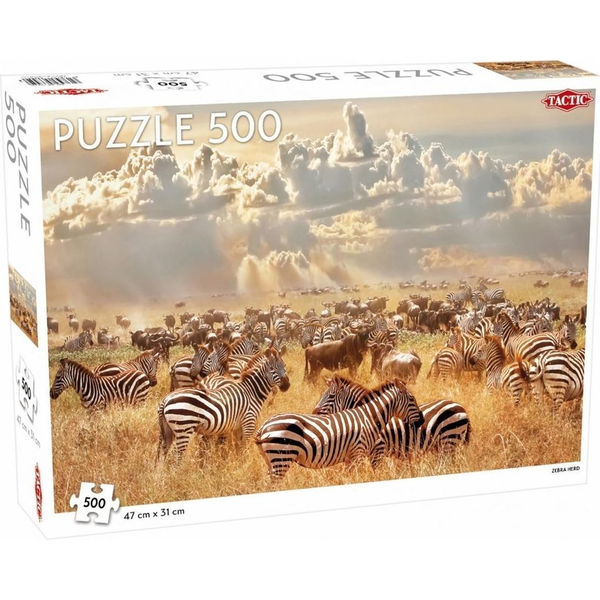Tactic 56655 puzzel Legpuzzel 500 stuk(s) Dieren