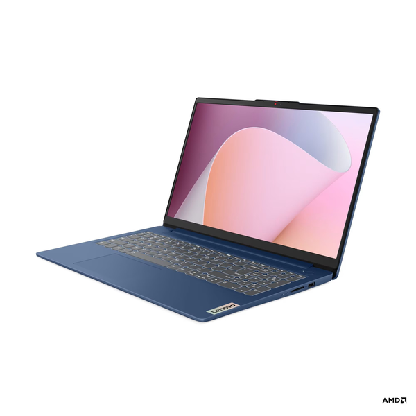 Lenovo IdeaPad Slim 3 15AMN8 15,6"FHD/AMD Ryzen 5 7520U/8GB/512GB/Int.VGA/FreeDOS/kék laptop