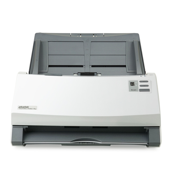 Plustek SmartOffice PS406U Plus ADF szkenner 600 x 600 DPI A4 Szürke, Fehér
