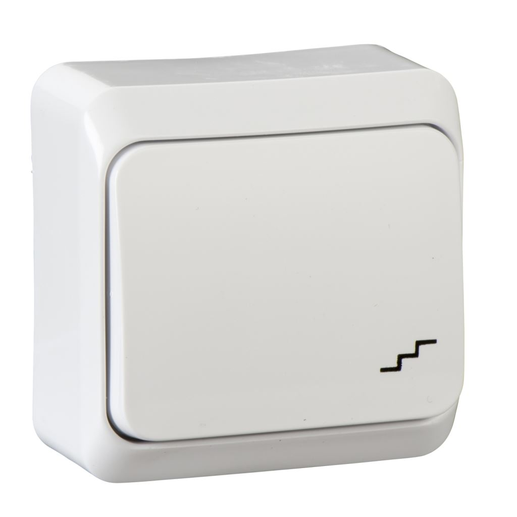 Schneider PRIMA Váltókapcsoló lépcsőjellel 10AX fehér (106) (WDE001060) (WDE001060)