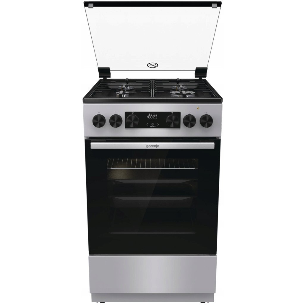 Kombinovaný sporák (plynový a elektrický) Gorenje GK5C64SH 50 cm s poklopom