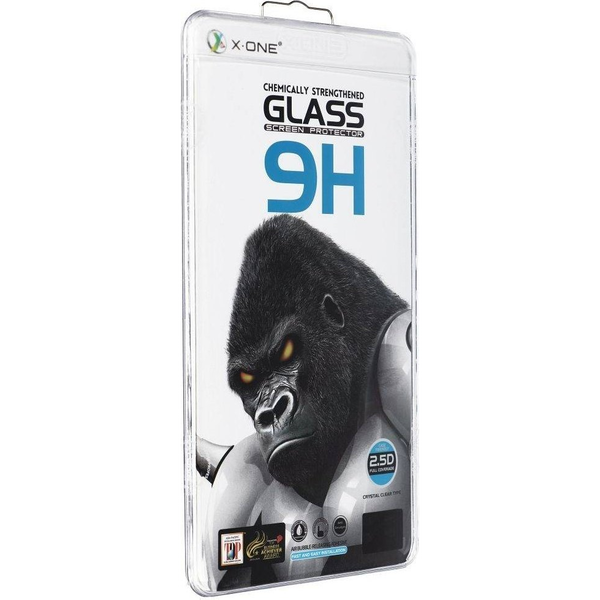 Samsung Galaxy S23 Plus, Előlapi Üvegfólia, Edzett, Hajlított, Fekete Keret, 9H, Sm-S916, 3D Full Glue, X-One