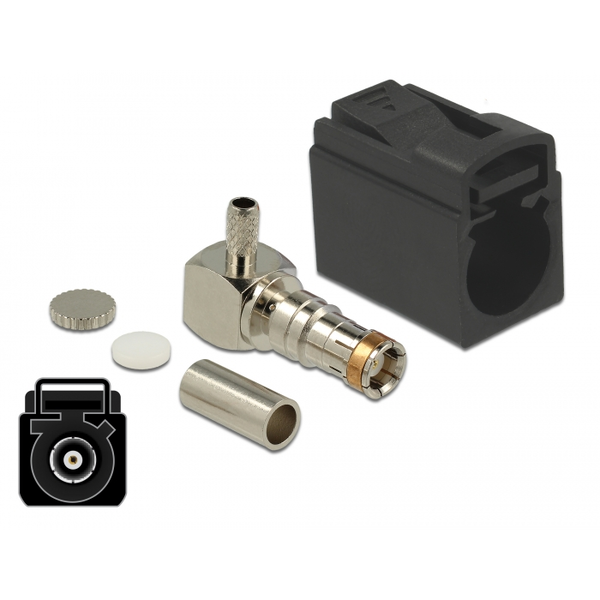 Delock FAKRA A anya 90  krimpeléshez (89713)