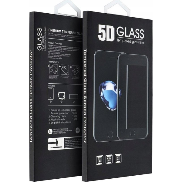 Partner Tele.com 5D Full Glue Tempered Glass - do iPhone 15 (Privacy) czarny