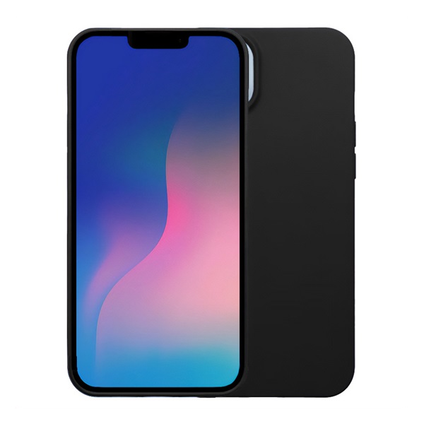 Szilikon telefonvédő (matt) FEKETE Motorola Moto G56 (XT2529) "Gigapack csomagolás" (GP-170661)