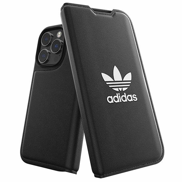 Adidas 50182 Apple iPhone 14 Pro Flip Tok - Fekete (50182)