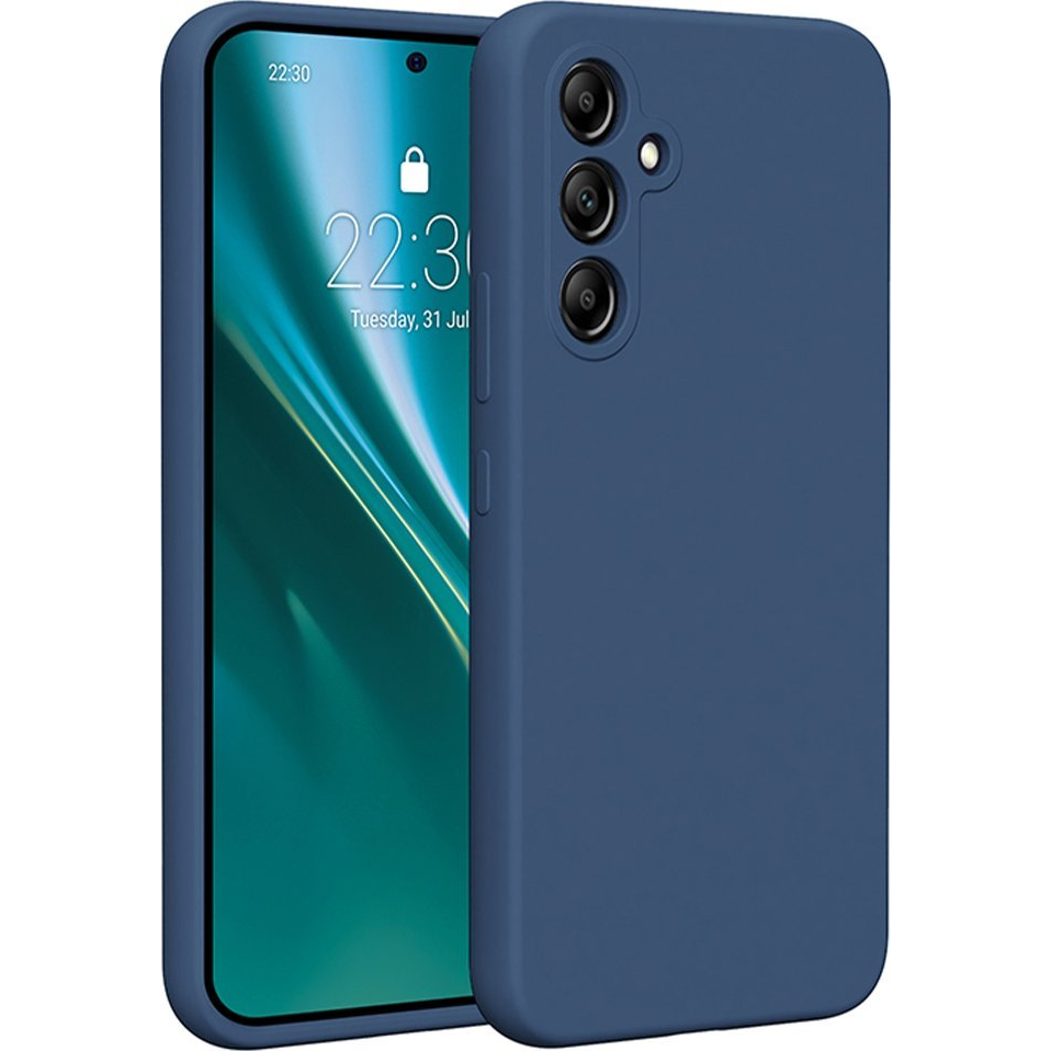 Etteri Silicone Tok Samsung Galaxy A54 5G - Sötétkék (GSM183458)