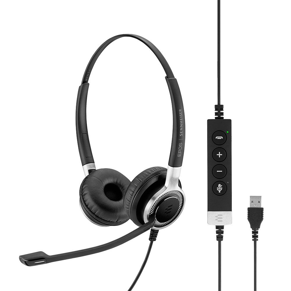 Sennheiser Epos Impact SC 660 Vezetékes Headset - Fekete (1000650)