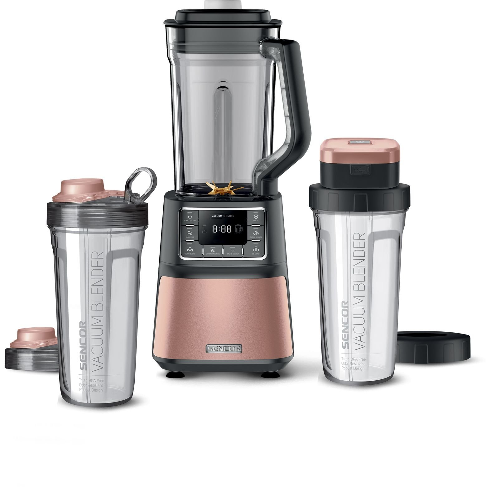 Pohárový mixér Sencor SBU 7875RS 1500 W ružový (SBU 7875RS)