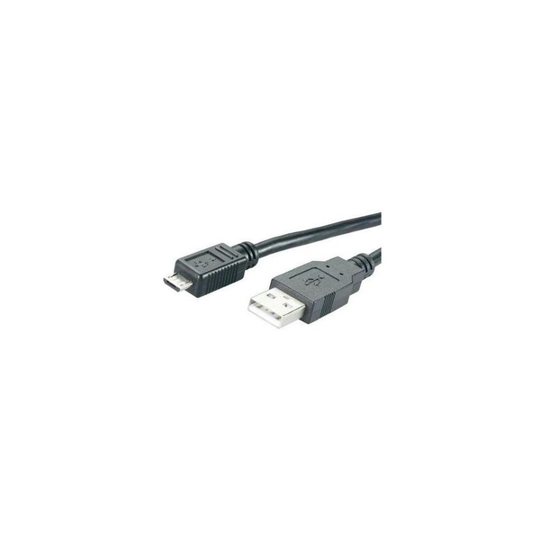MediaRange USB-Kabel f. Smartphones (USB/MicroUSB)1.2m,black