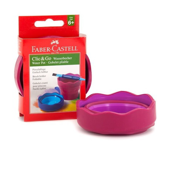 Faber-Castell: Click and Go ecsettál - Mályva (J30075)