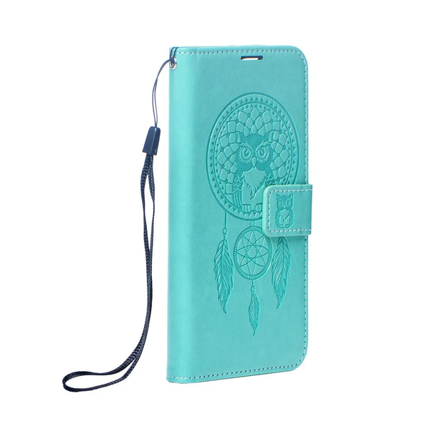 MEZZO könyvtok XIAOMI Redmi 14C készülékhez, dreamcatcher, zöld