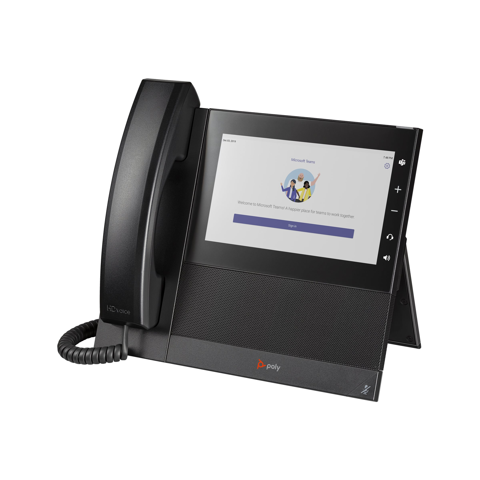 HP Poly CCX 600 VoIP Telefon - Fekete (82Z84AA)