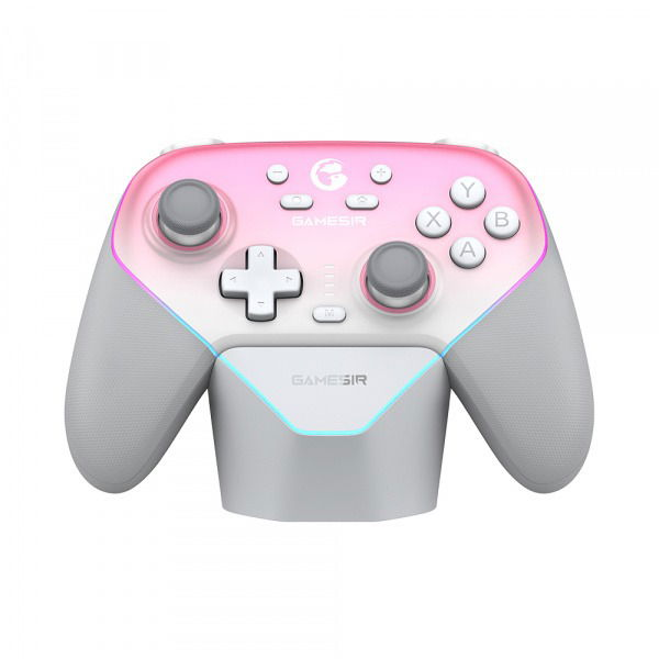 GameSir контролер Bluetooth/USB-C/безжичен за PC/Switch/iOS/Android розов