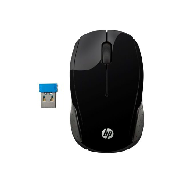HP 200 Vezeték nélküli Optikai egér - Fekete