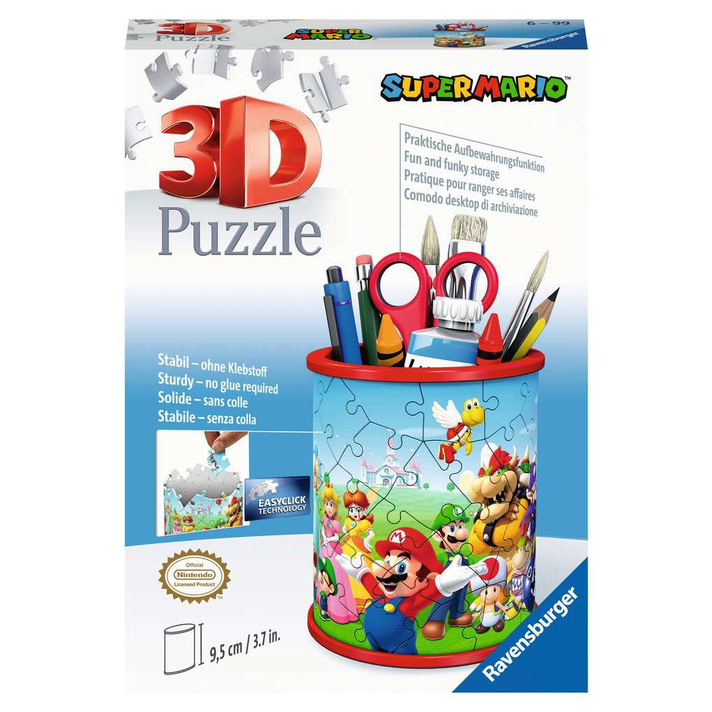 Ravensburger Super Mario tolltartó - 54 darabos 3D puzzle (11255)