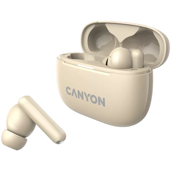 Canyon OnGo 10 ANC TWS-10 Bluetooth fülhallgató bézs