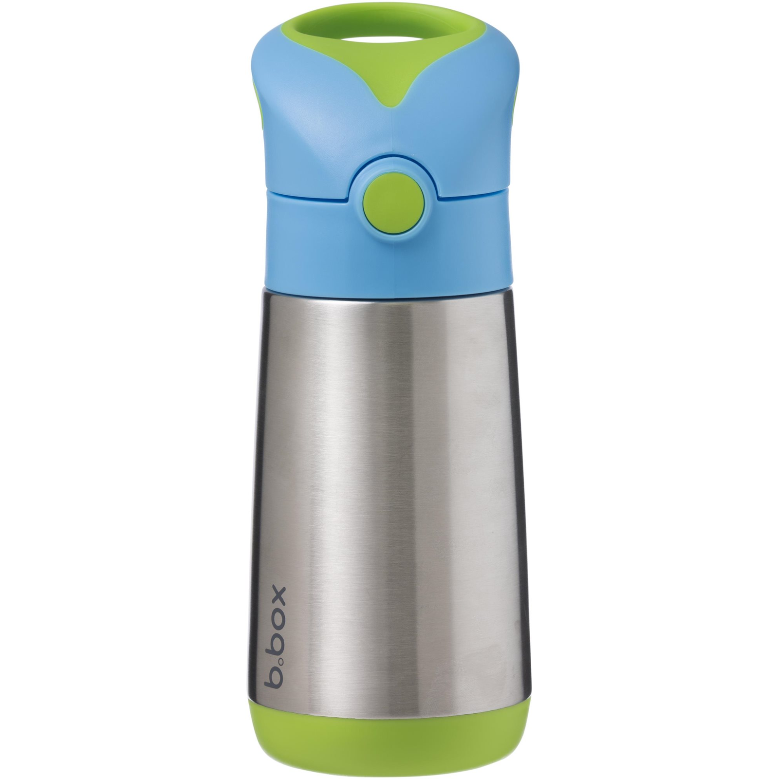 B.Box Italtermosz szívószállal 350 ml - kék/zöld (9353965004509)