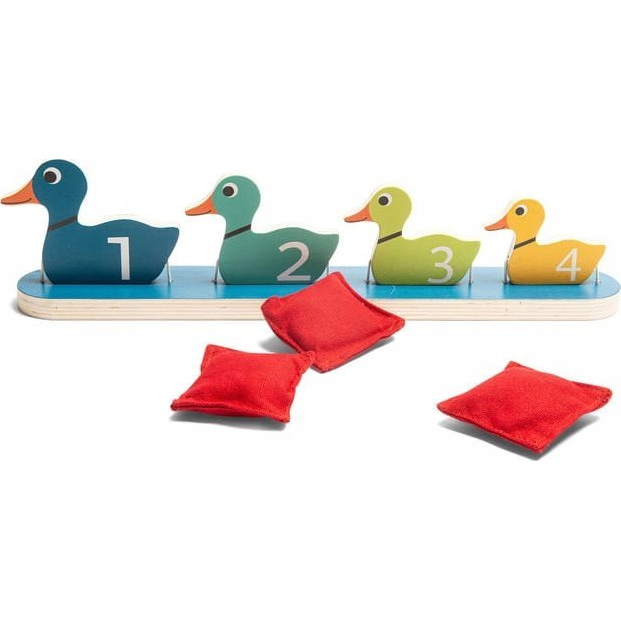 BS Toys Ducks In A Row - Dobálós Fa Játék (577457)