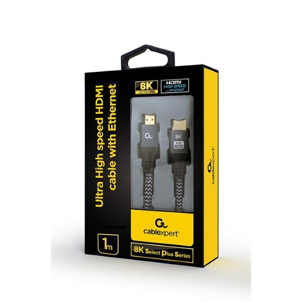 gembird HDMI-Kabel mit Ethernet, 8K-Serie, 1 m