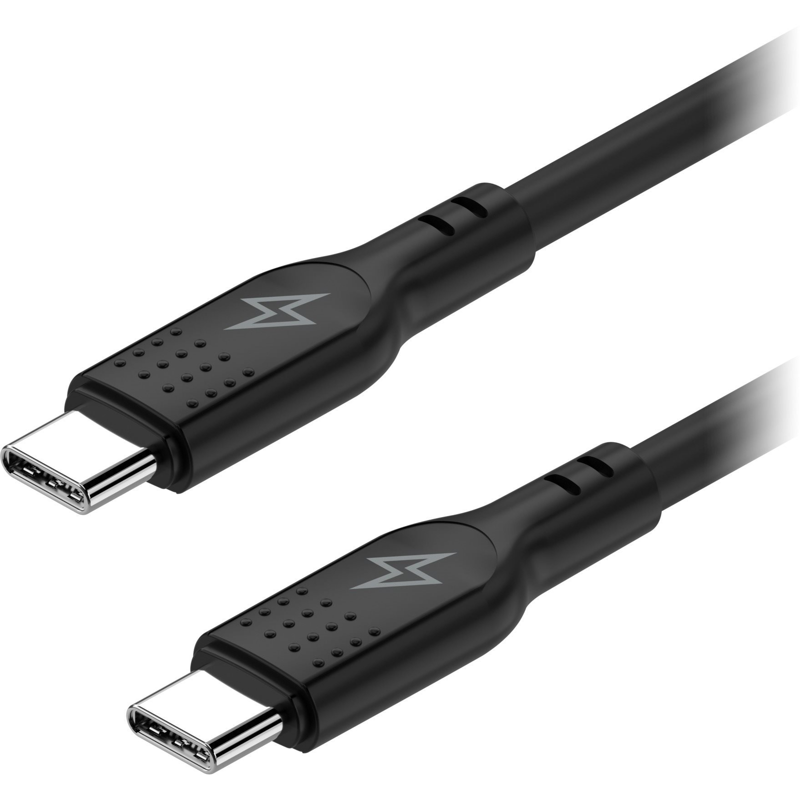 AlzaPower SilkCore USB-C / USB-C 2.0 5A, 240W, 2m, fekete (APW-CBSCTC2020B)