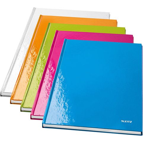 Leitz WOW jegyzettömb és jegyzetfüzet A4 80 lapok Fehér (46261001)