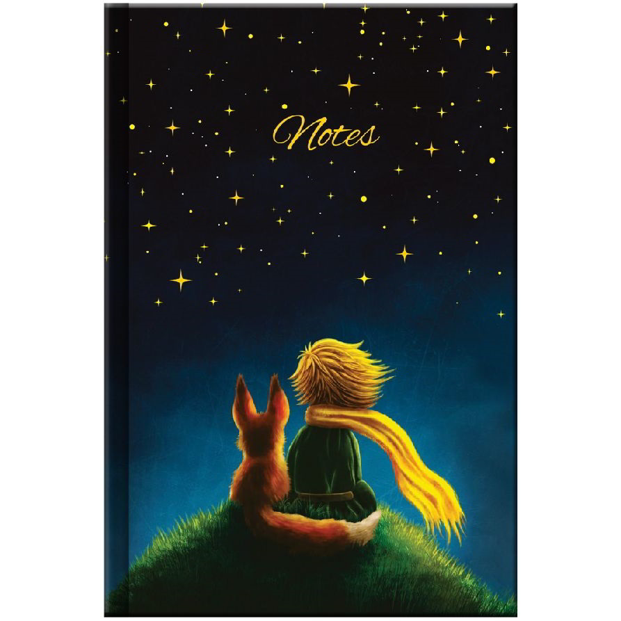 Kalendart Little Prince S165 vonalas notesz - Mintás (24C165S-003)