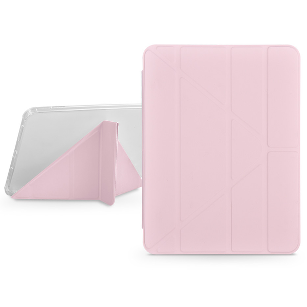 Apple iPad Air 4 (2020)/iPad Air 5 (2022) 10.9/iPad Pro 11 (2022) tablet tok    (Smart Case) on/off funkcióval, Apple Pencil tartóval - Gremlin Series Case WithPencil Slot - pink