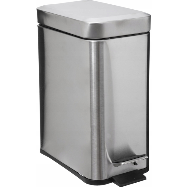 SOFTCL SS RECTANGLE 5L BIN