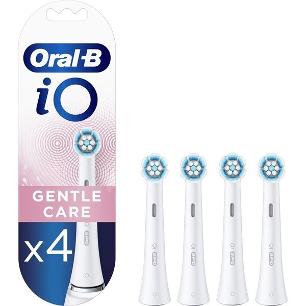 Oral-B iO Gentle Care 4210201343684 børstehoved til elektrisk tandbørste 4 stk Hvid