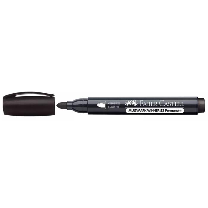 Faber-Castell Multimark Winner 52 2.8mm Alkoholos marker - Fekete (157899)