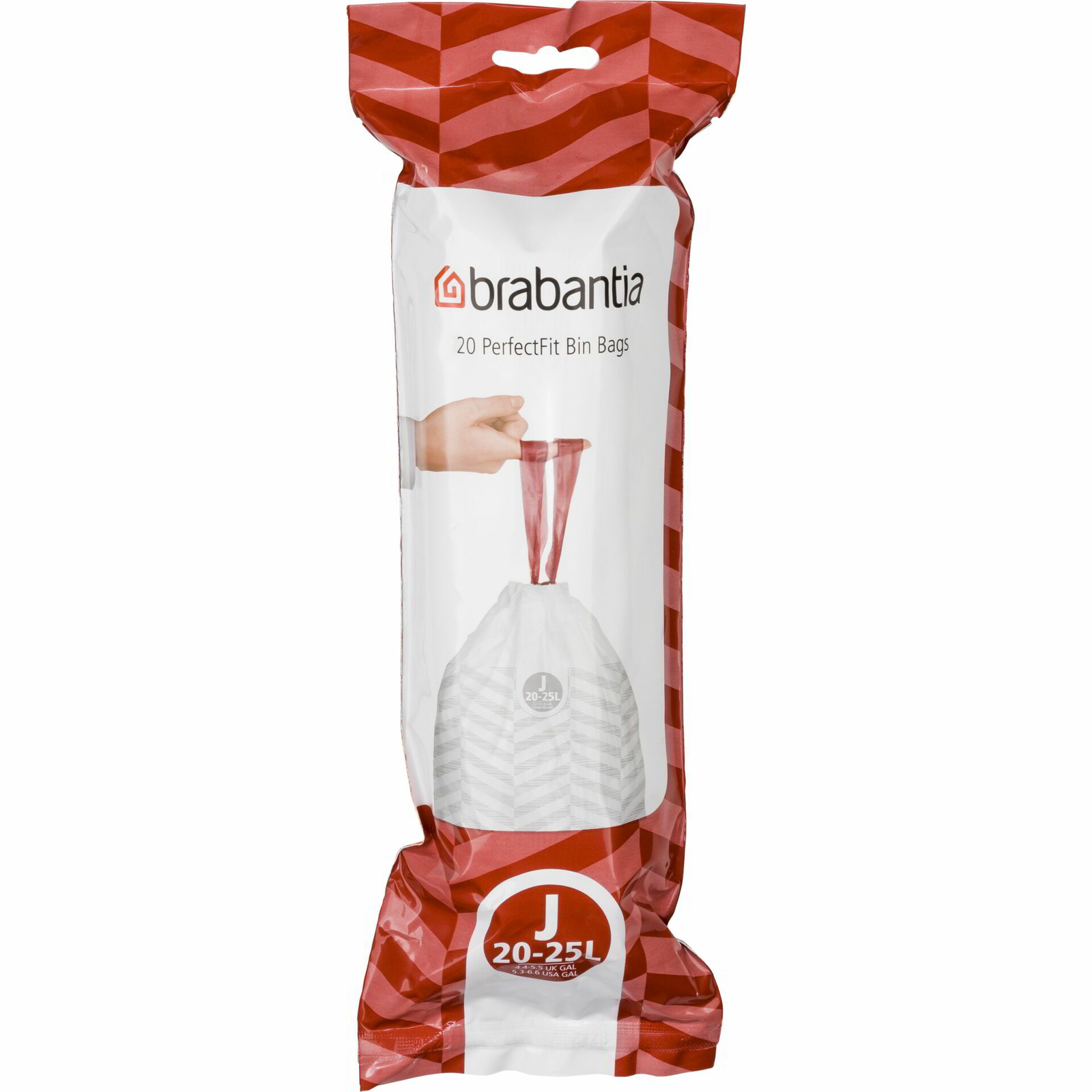 Brabantia 115585 PerfectFit szemeteszsák 23L 20 darab - Fehér (115585)