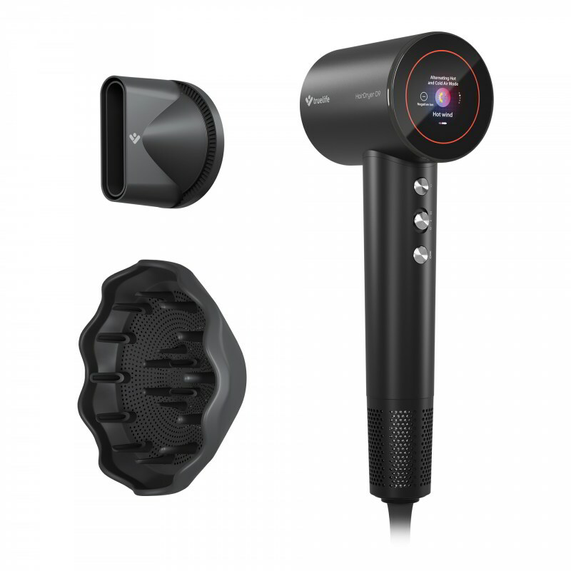 TrueLife D9 ION technológiás Hajszárító 2200 Watt - Fekete (TLHDMHDD9NNBA)