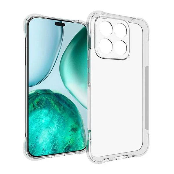 Szilikon telefonvédő (ütésállóság, légpárnás sarok) ÁTLÁTSZÓ Honor X8c "Gigapack csomagolás" (GP-168054)
