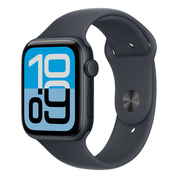 Apple Watch SE3 GPS 44mm éjfekete alumínium tok sportszíj S/M