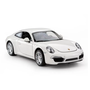 METALLIC CAR PORSCHE 911 WHITE SCALE 1 TO 24