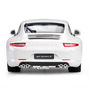 METALLIC CAR PORSCHE 911 WHITE SCALE 1 TO 24