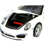 METALLIC CAR PORSCHE 911 WHITE SCALE 1 TO 24