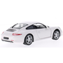 METALLIC CAR PORSCHE 911 WHITE SCALE 1 TO 24