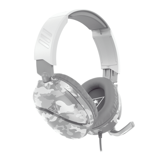Turtle Beach Recon 70 Headset Ledningsført Spil Grå, Hvid