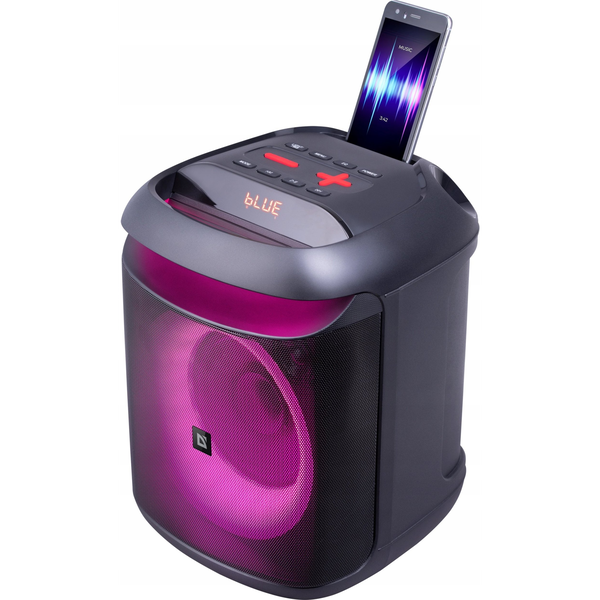 Głośnik Defender Głośnik Defender BOOMER 45 Bluetooth 45W MP3/FM/SD/USB/AUX/TWS/LED/MIC KARAOKE czarny