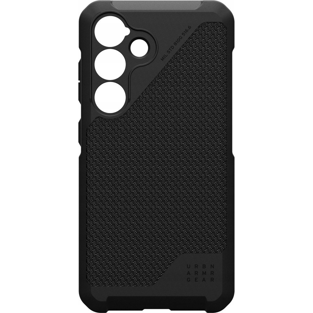 Samsung S25 Uag Metropolis Lt Szilikon Telefonvédő Erős Ütésállóság, Szőtt Minta, Fekete ( )