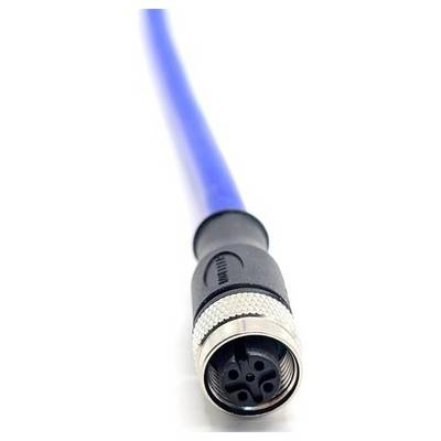 Mueller Electric C5C82M005 Érzékelő-/működtető összekötő M12 Alj, egyenes 5 m Pólusszám: 5 1 db (C5C82M005)