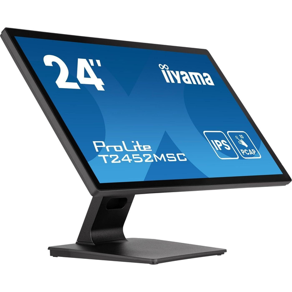 iiyama ProLite T2452MSC-B2AG computerskærm 61 cm (24") 1920 x 1080 pixel Fuld HD Berøringsskærm