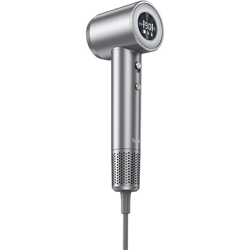 Hoco HP10 hajszárító digitális kijelzővel, szürke (6942007623667)
