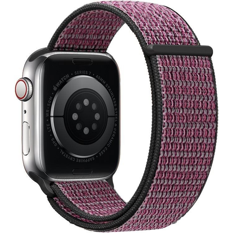 Eternico Airy Apple Watch 38mm / 40mm / 41mm - Fig Purple and Black edge (AET-AWAY-FiPuB-38)